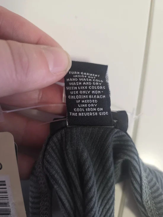 torrid Slate Blue Ribbed Keyhole Tank - Picture 8 of 8